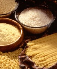 Gluten-free pasta and rice